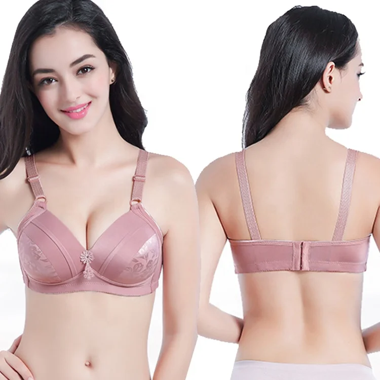 Не стальной бюстгальтер большого размера удобный дышащий высококачественный Женский бюстгальтер размера плюс
