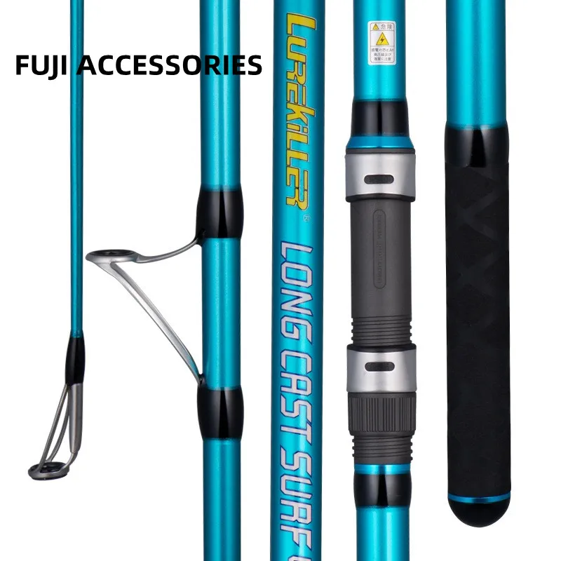 Новое поступление катушка для спиннинга Lurekiller fuji 4 2 м 3 секции 100-250 г морской воды длинное забрасывание карбоновая удочка серфинга