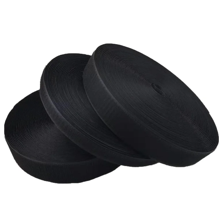 Nylon Injection Hook And Loop Tape Soft Plastic Injection Molded Hook And die cut hook loop fastener tape