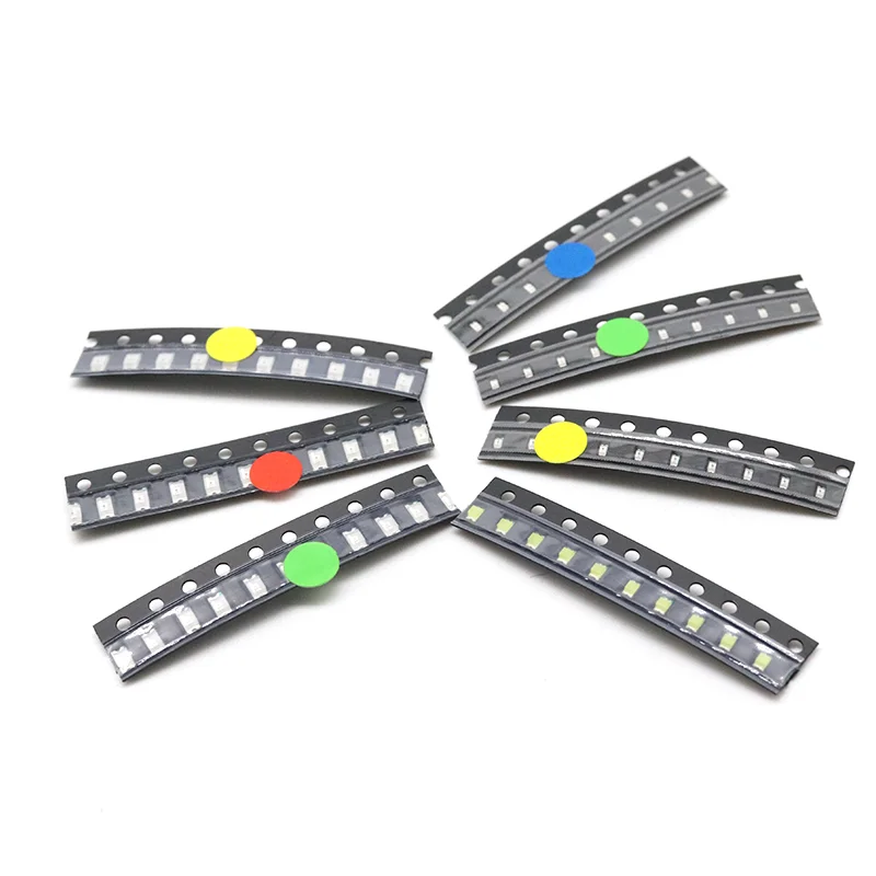 0805 SMD светодиодные диоды красный/белый/зеленый/синий/желтый излучающие Smd для вашего