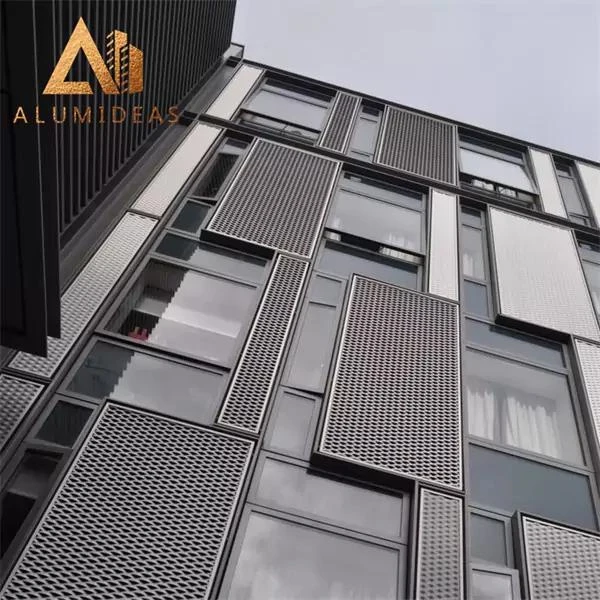 Modern Design Laser Cut Hollow Art Aluminum Cladding Metal Aluminium Facade Panel