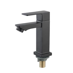 TB-1401 chrome Torneira banheiro single handle wash hand zinc body  cold water bathroom basin faucet