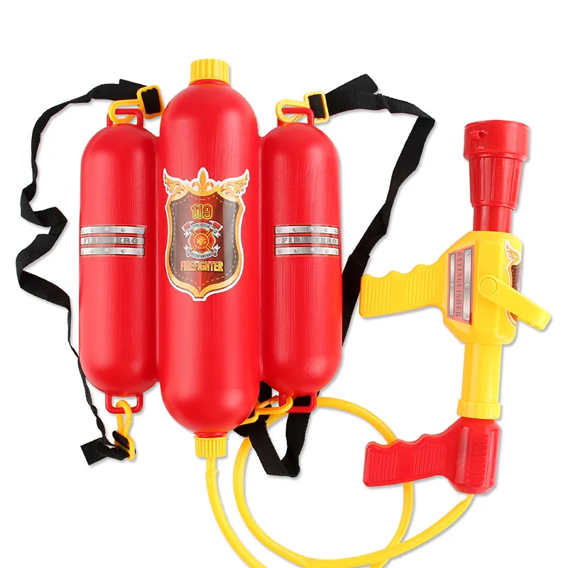 Back Pack Water Gun Fire Fighting Hand Pump Water Gun Toy for Kids Plastic Water Spray Summer Toy Beach Toy
