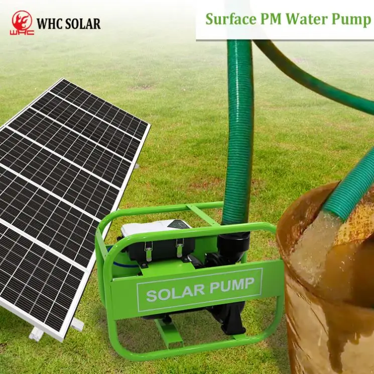 WHC SOLAR Solar System Pump Inverter Power 12V DC Water Deep Well