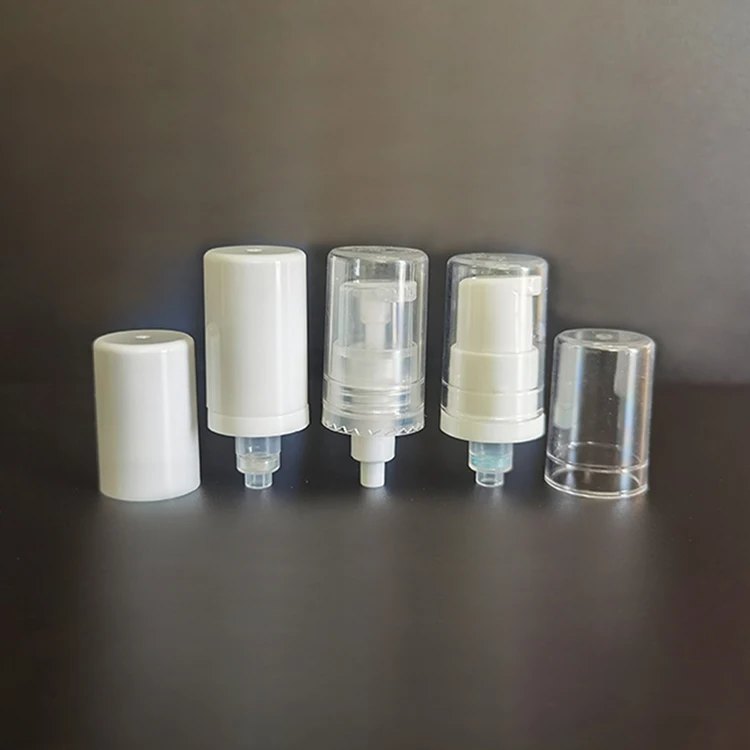 High Quality Small 5ml 10ml 15 ml Airless Vacuum Lotion Pump transparent Serum Bottle for Cosmetic foundation