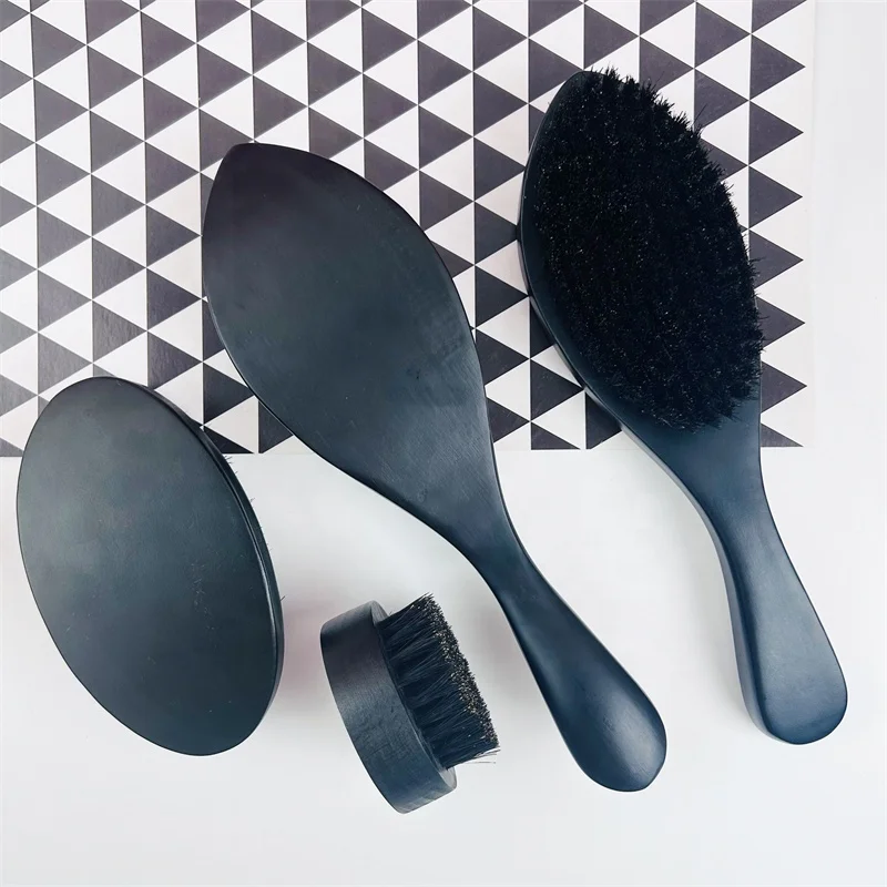 Мужская деревянная щетка для бритья