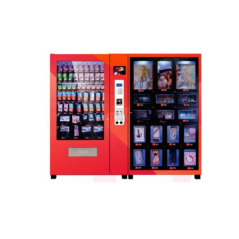 Big combo sex products vending machines