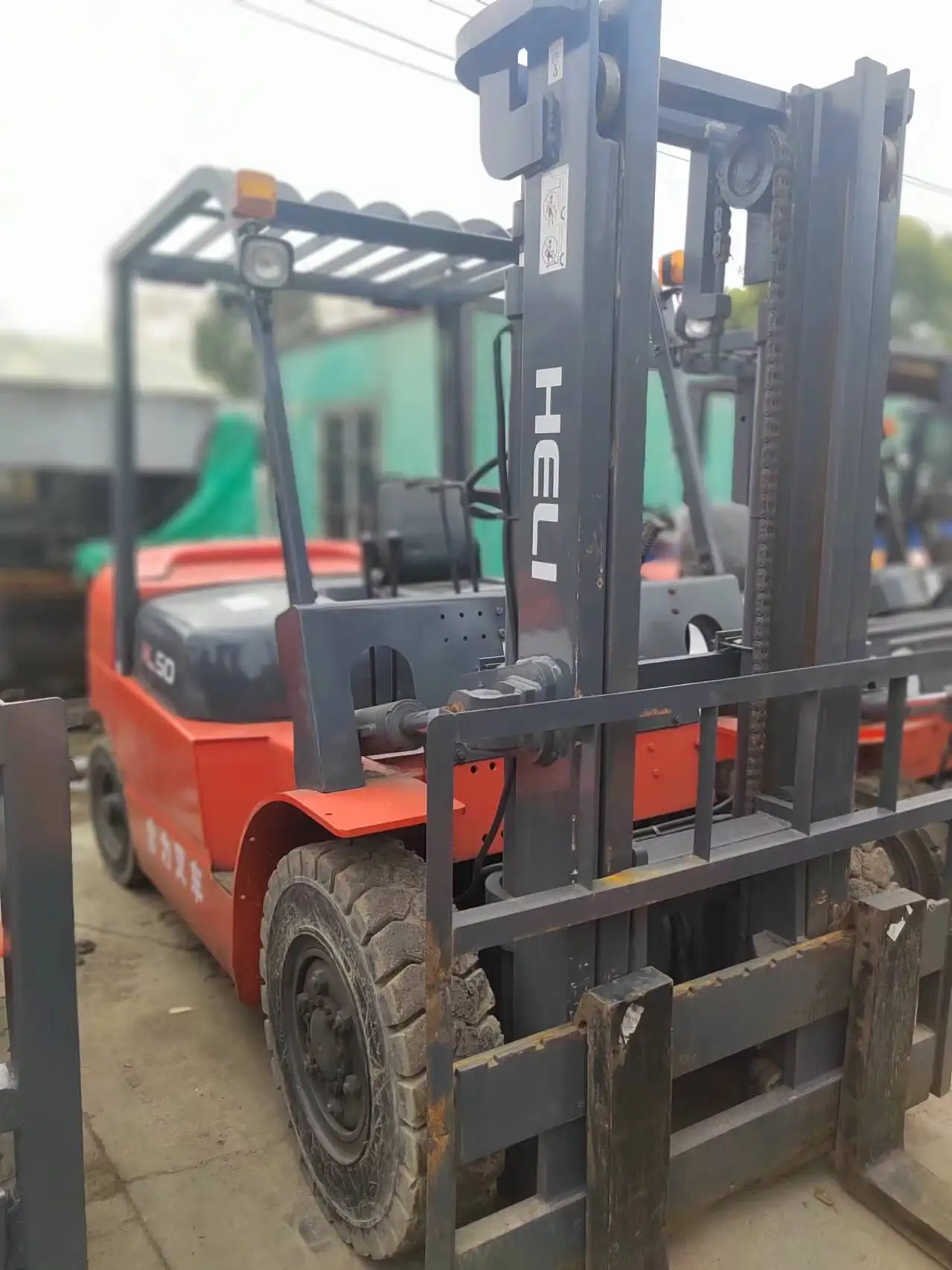 Forklift truck Heli 5 ton used electric forklift