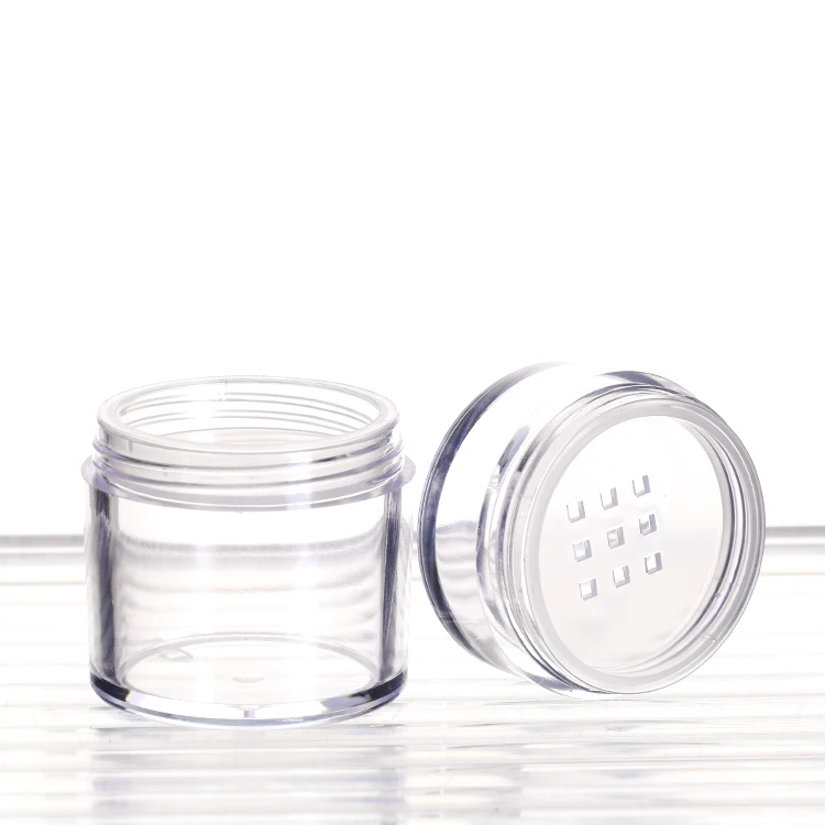 3g 5g 10g transparent dry food fruit pet cosmetic jar cover plastic sealing discs for cream