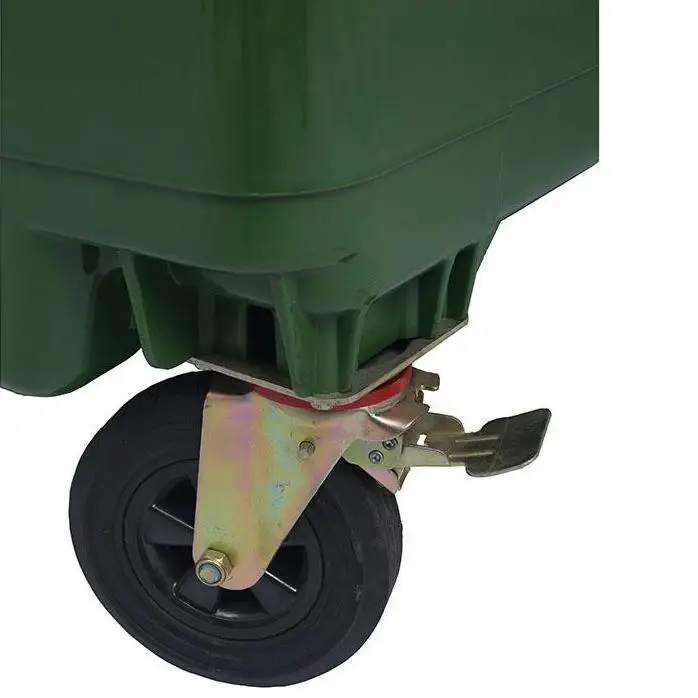 Standard Large Size Plastic Dustbin 660 Liters Outdoor/Street Garbage Bin Trash Can Waste Container Waste Bins For Sale