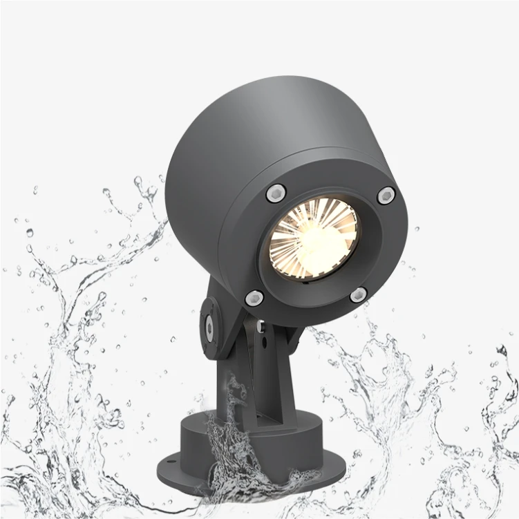 new designer surface mounted flood light 10W super heat dissipation slow light decay architectural projector outdoor spotlights