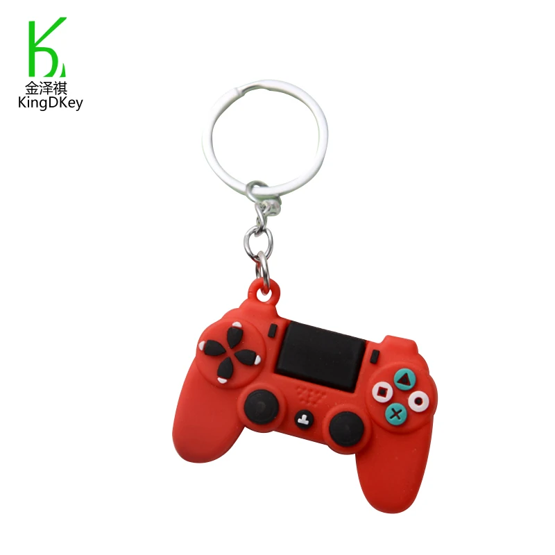 Лидер продаж креативный брелок для игровых автоматов из ПВХ милый джойстик Playstation подвесной аксессуар сумки