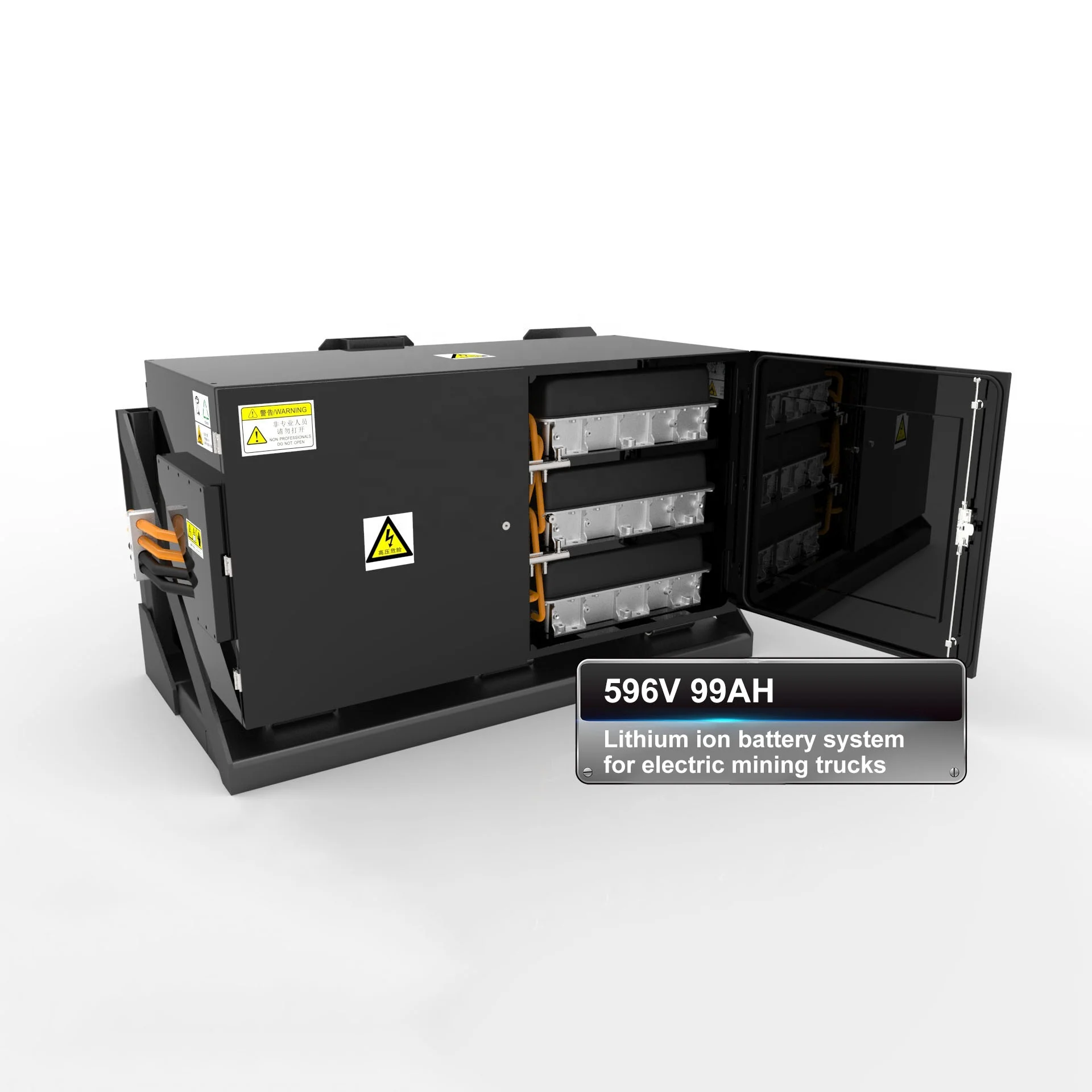 Mvpack высокого напряжения по индивидуальному заказу 596V 99Ah 50kwh обеспечивает отличную передачу низких температур литий-ионные батареи ev пакет системы для