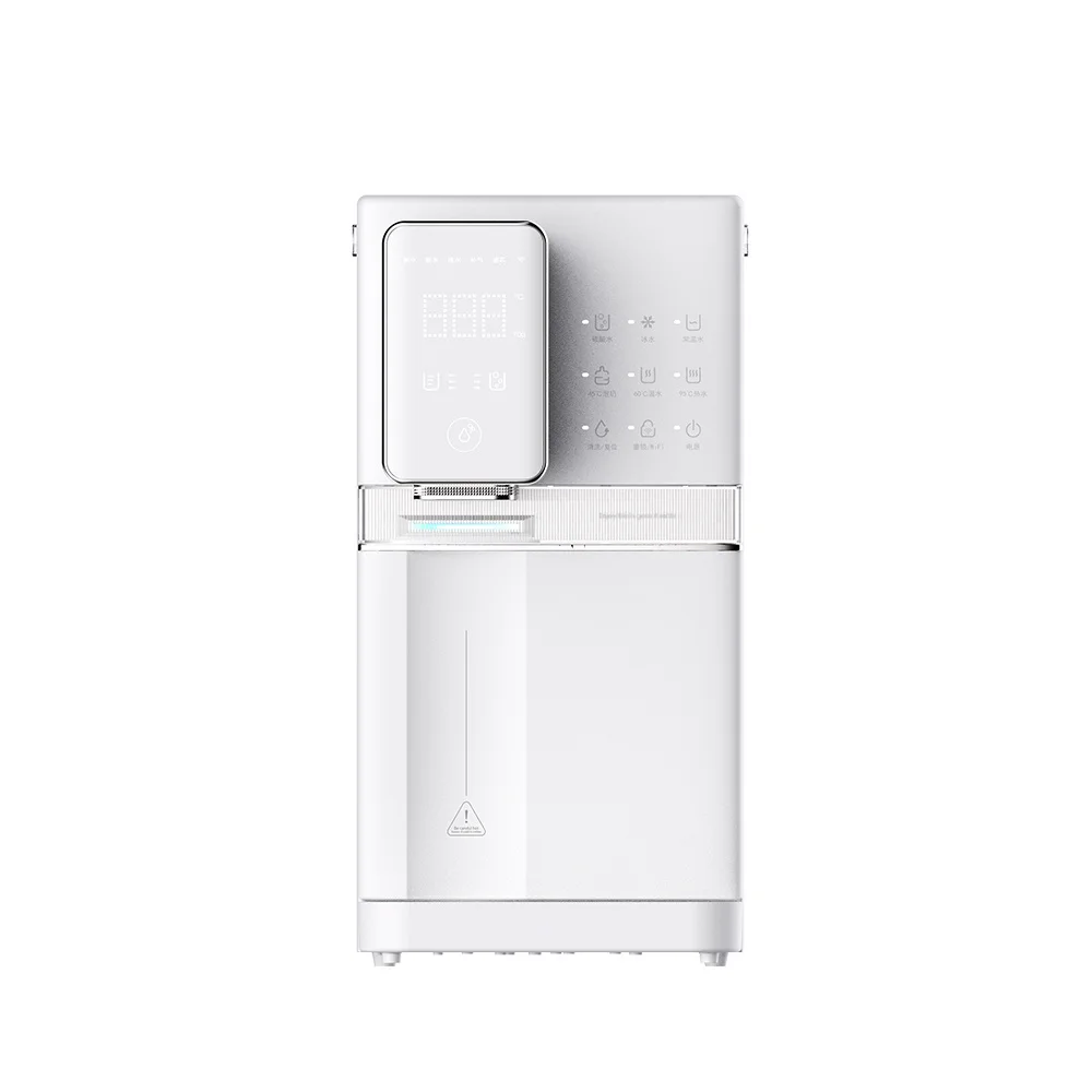 Tabletop Tap Filter Water Purifier Machine Home Use Hot And Cold Sparkling Water Dispenser With RO System