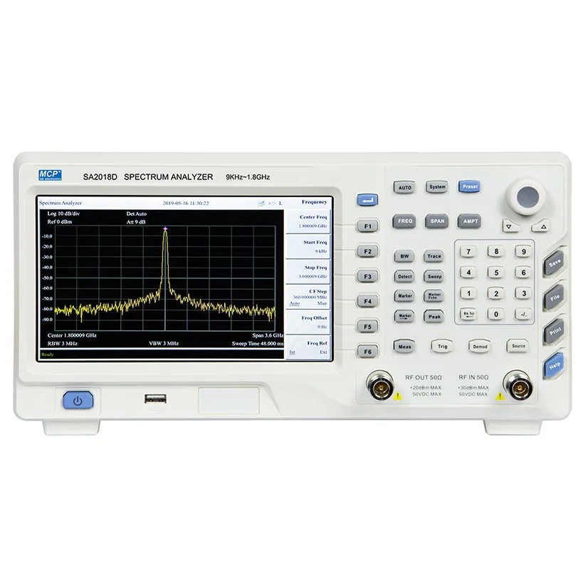  Цифровой анализатор спектра MCP SA2000 1 8 ГГц