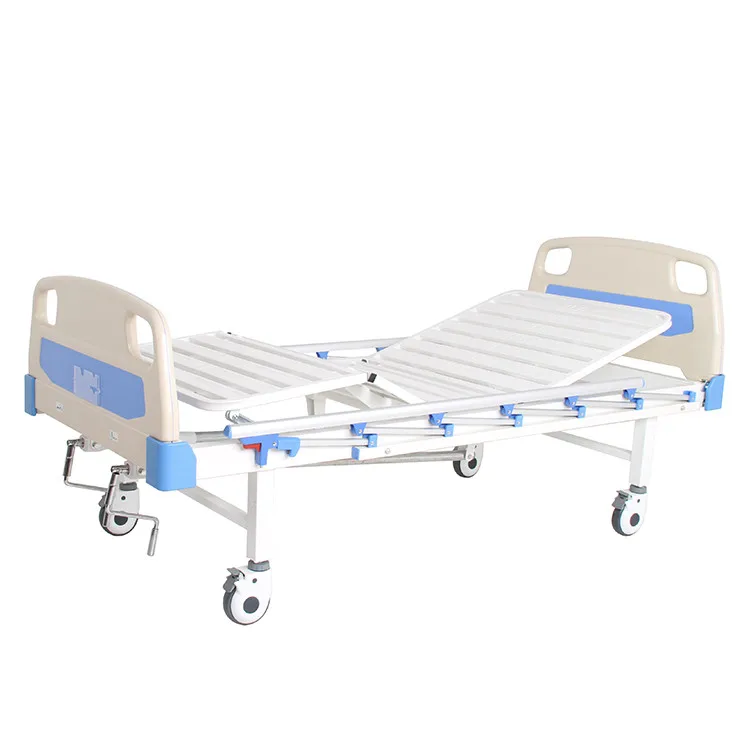 Cheap medical bed used 2 Cranks Manual hospital bed prices