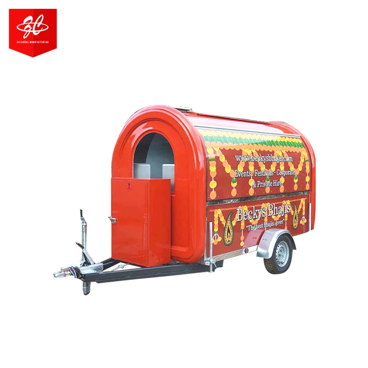Fully equipped scooter trailer New multifunctional Mobile Food Truck Vending Food Cart For Sale Food Trailer