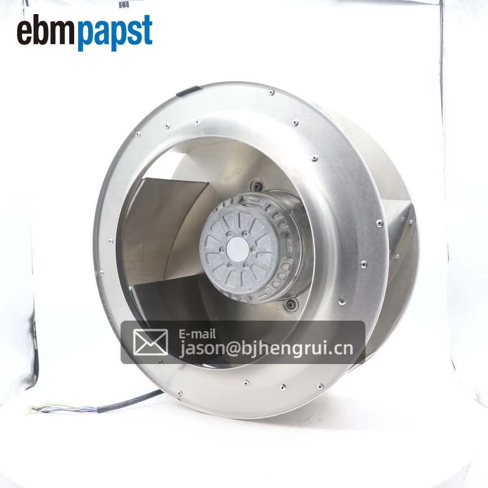 ЭБМ ПАПСТ R4D400-AL17-05 400V 400 мм 570 Вт AC центробежный вентилятор для высоковольтный инвертор шкаф M4D094-HA22-11