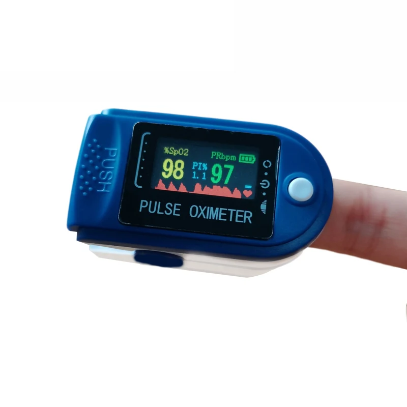 2021 Hotsale Model Lk-88 TFT Pulse oximetry monitor PI Heart rate sleep detector Finger clip oximeter