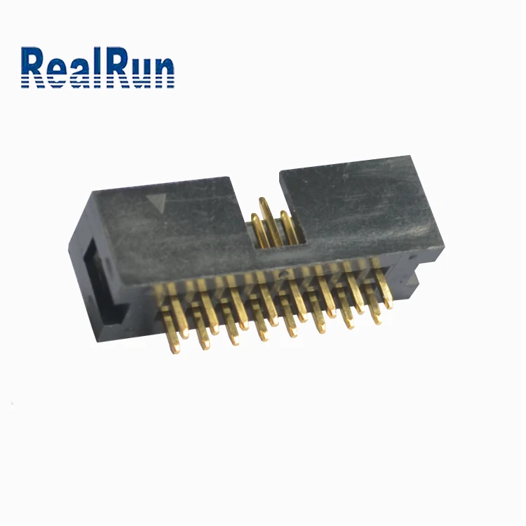 Box Header Straight/DIP Type 2x8 Holes Position 16 Pin Connector