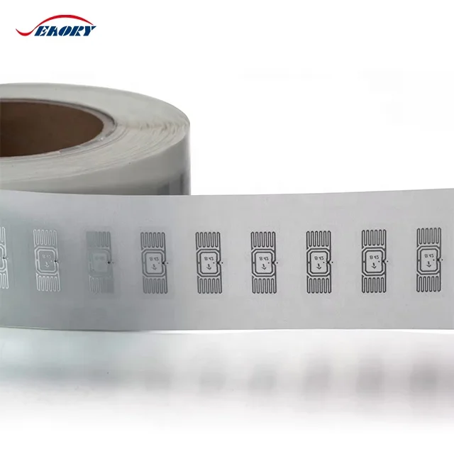 Тег UHF Rfid для Печати Смарт-этикетка U9 чип хранения одежды с печатью штрих-кода