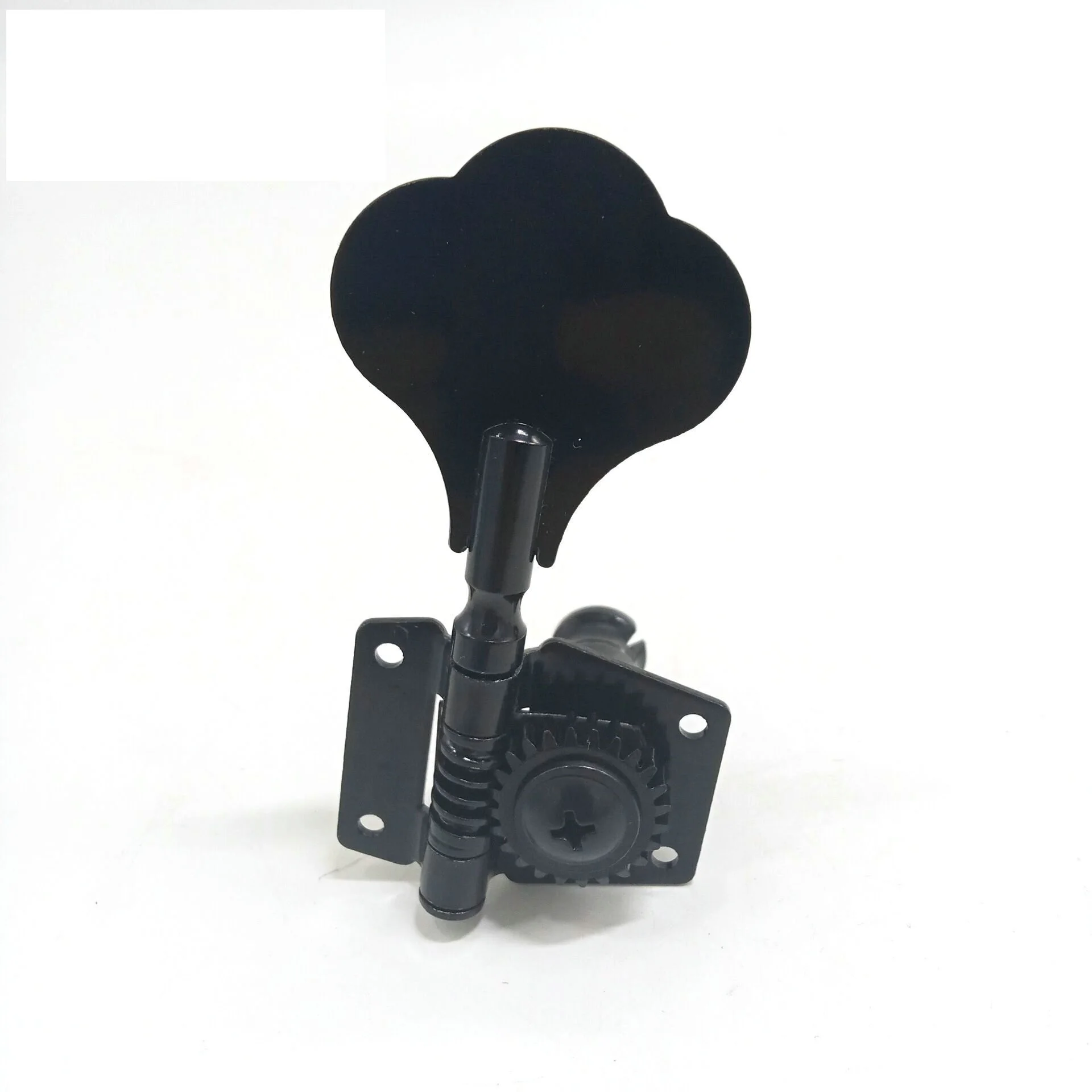 Hot sale low price high quality durable silver and black jazz bass guitar string knobs