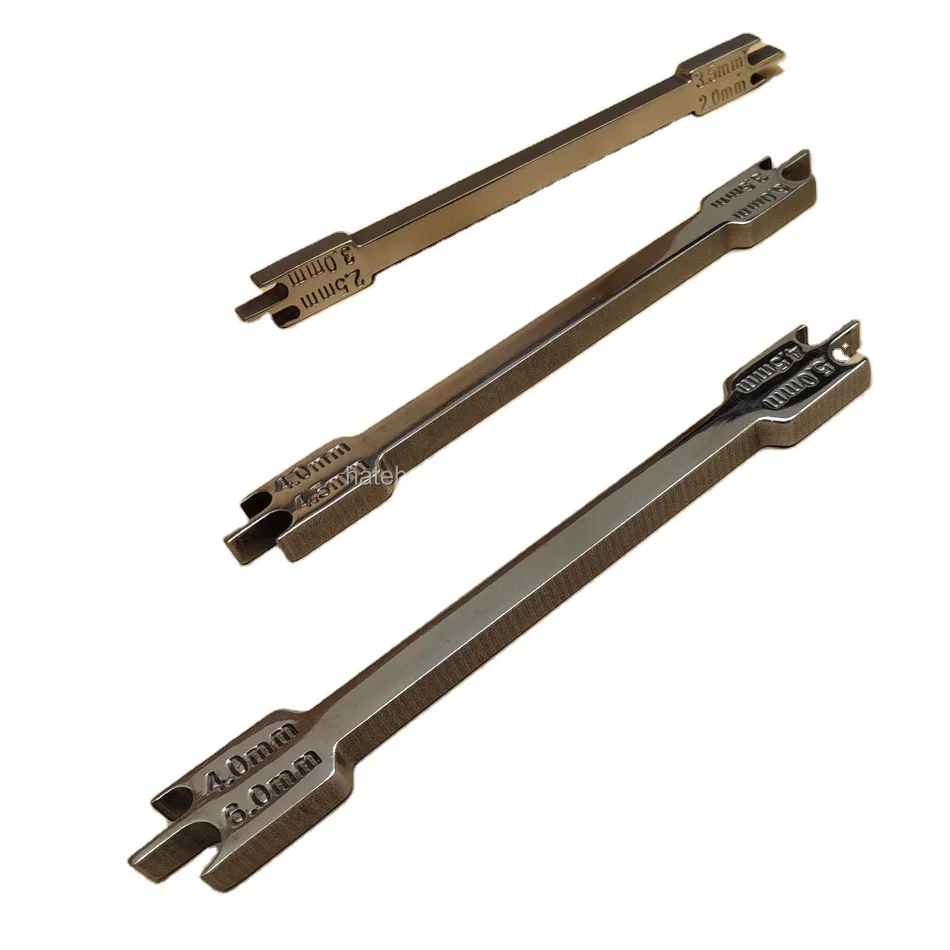 Dental Tool bracket locator Dental Bracket Locator Bracket Placement Gauge Instruments Positioner Cross Tool 2.0mm-6.0mm