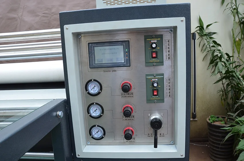 Gaoshang 1700mm Automatic blanket alignment multi-functional oil drum heating digital printing sublimation heat press calandra