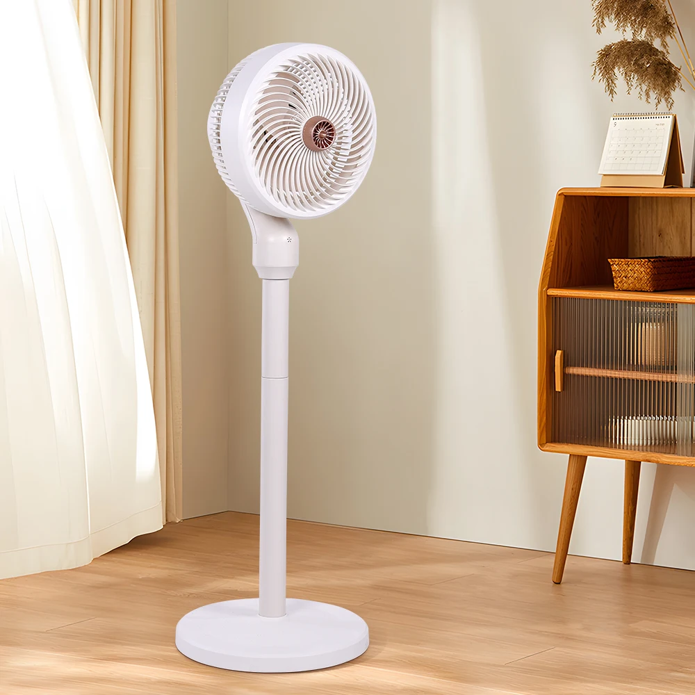 Good Remote Control Cooling Rechargeable Standing Fan 240V Electric Stand Fan Air Circulator Circulating Fan