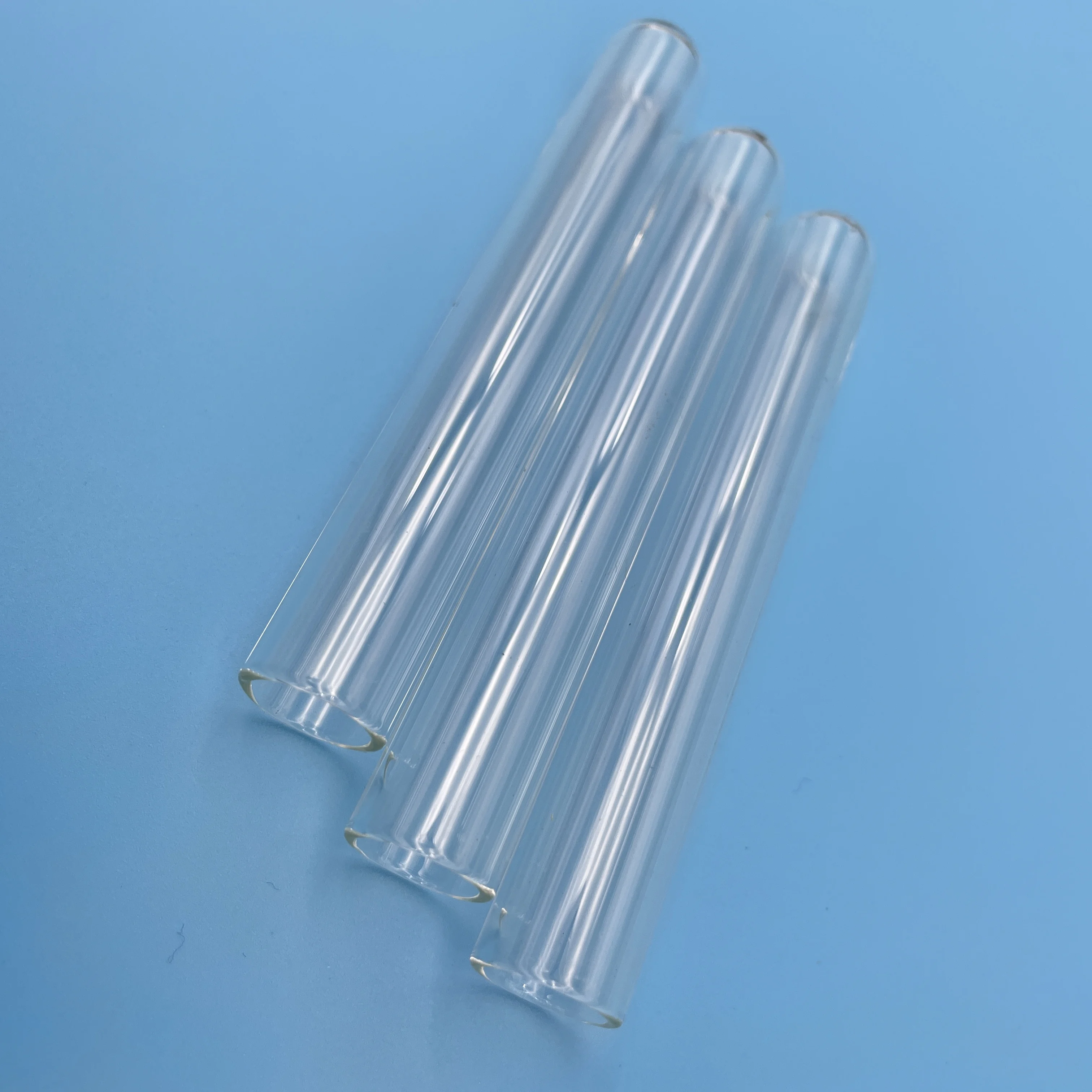 glass Flat Bottom Test Tube Transparent Custom OEM Medical  Color Design Screw Material Origin Type Laboratory Free Ect