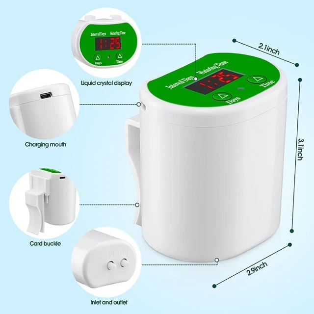 Indoor Potted Plants Watering Device USB Powered Automatic Drip Irrigation Kit 8 ABS Automatic Watering System