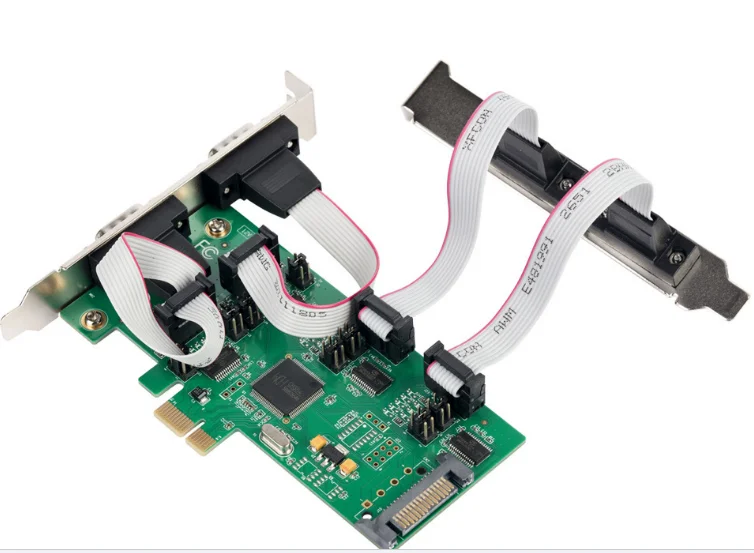 High Quality Factory Sale Professional Moschip MCS9845 PCI To RS232 4 Ports Controller Card