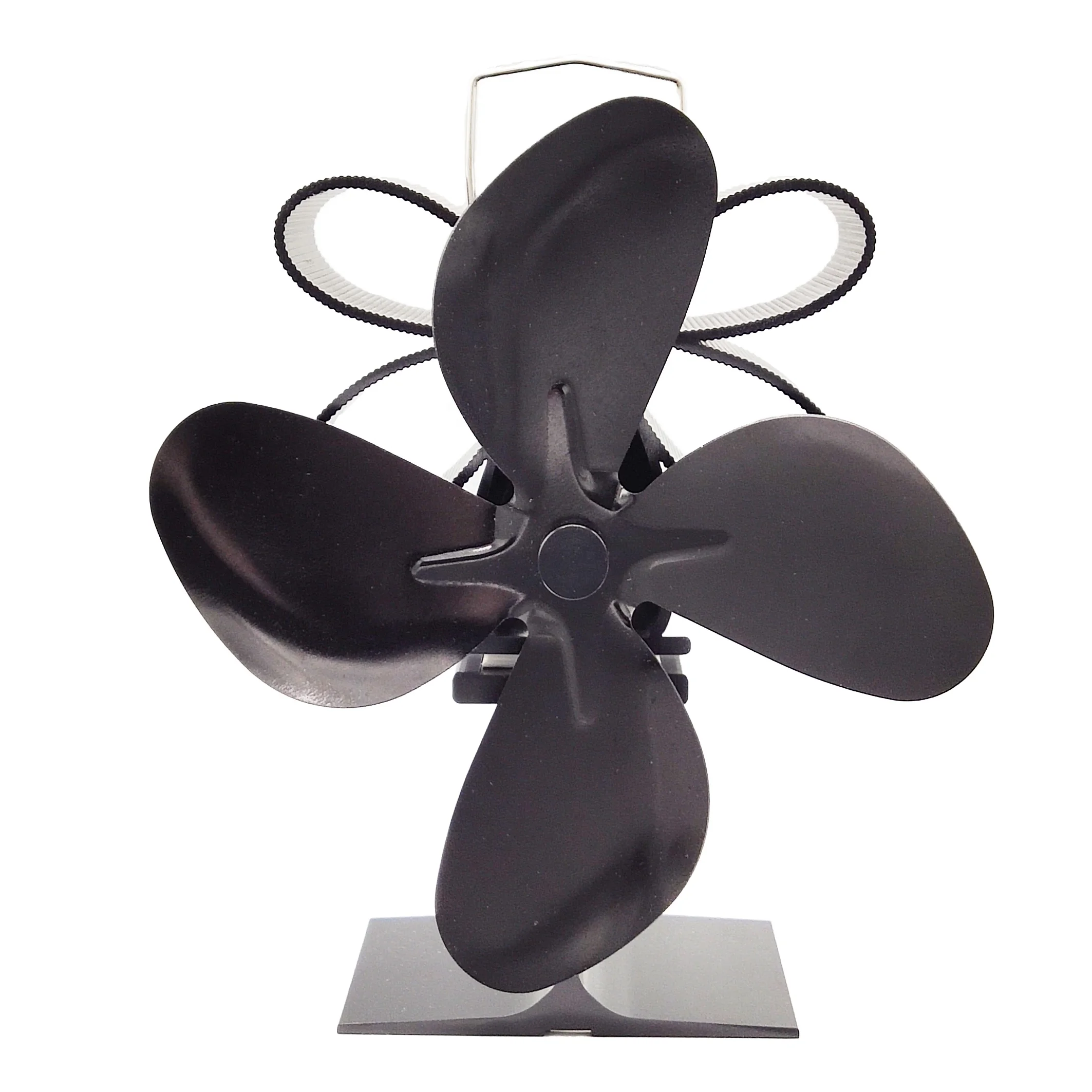 Eco-friendly quiet Heat powered stove fan for Living room Honeybee design