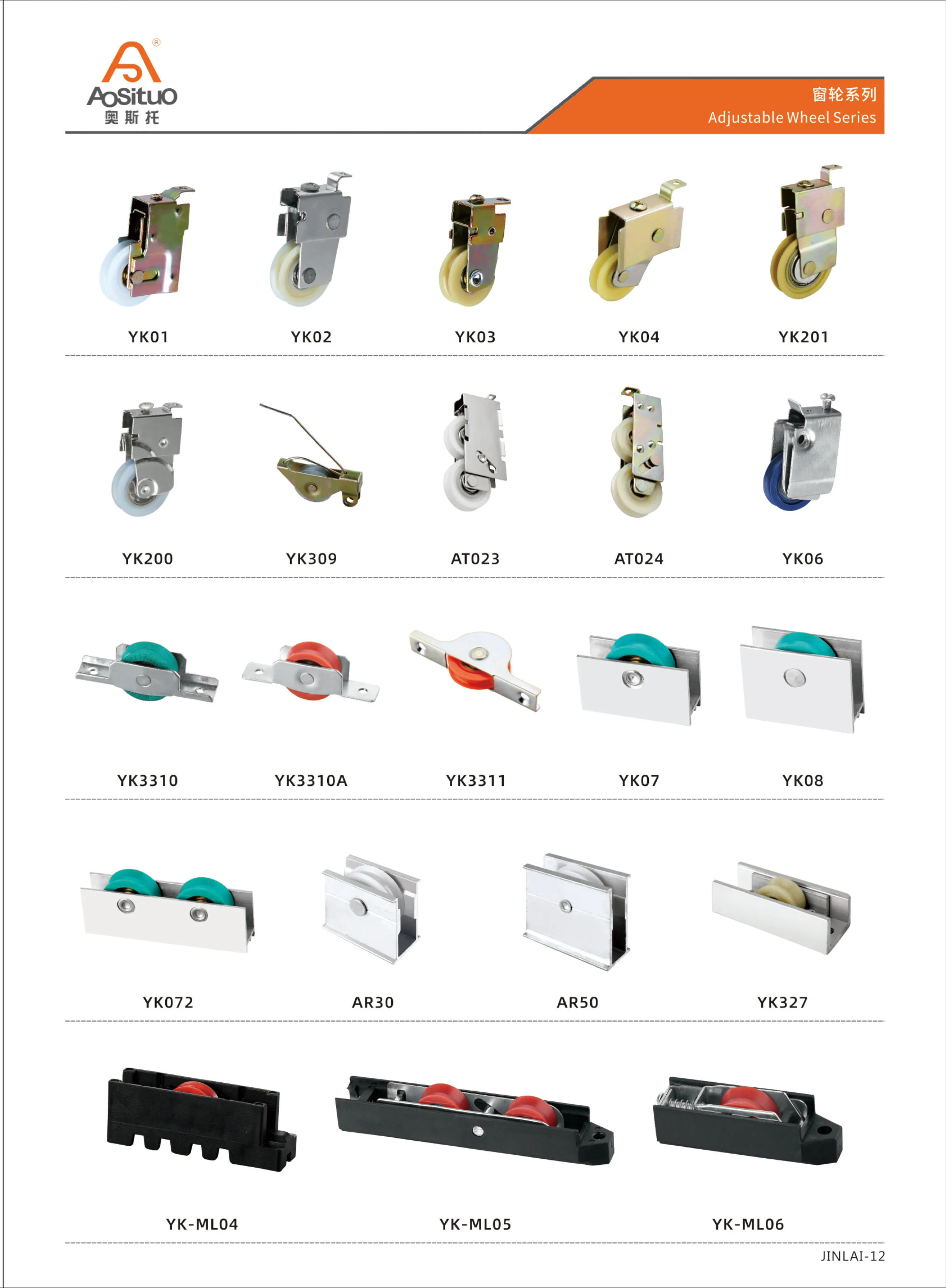 middle east market high quality double plastic roller wheel sliding upvc window door nylon roller wheel pulley