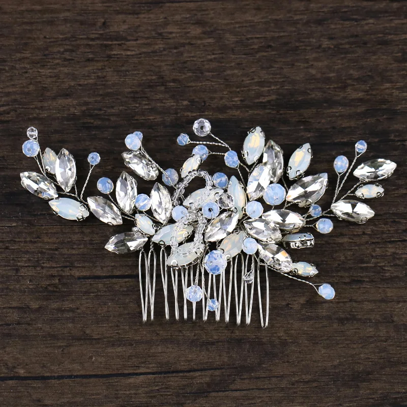 New design  bridal hair comb crystal hair combs