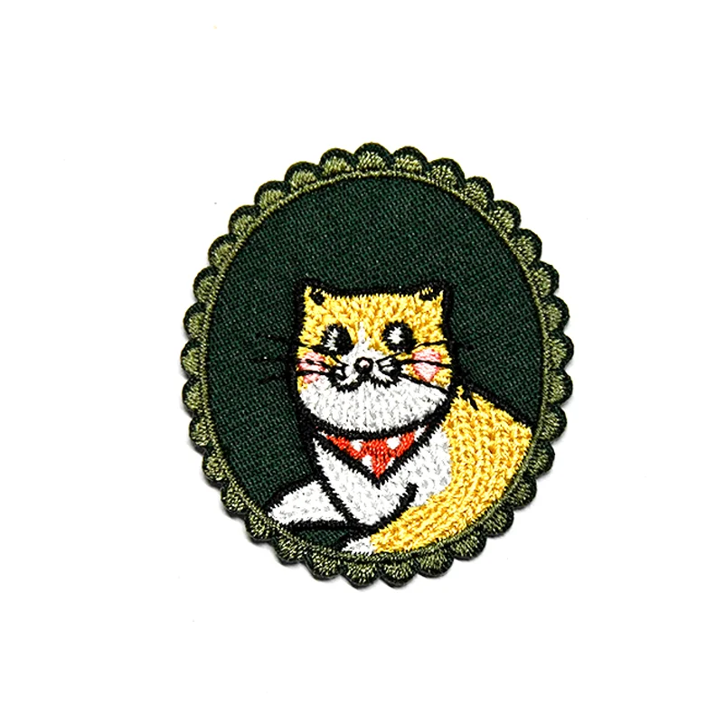 Custom Logo Text Motorcycle Biker Embroidery Patches Any Size Any Logo Decorative Patches Iron on Sew on Hook & Loop Fasten