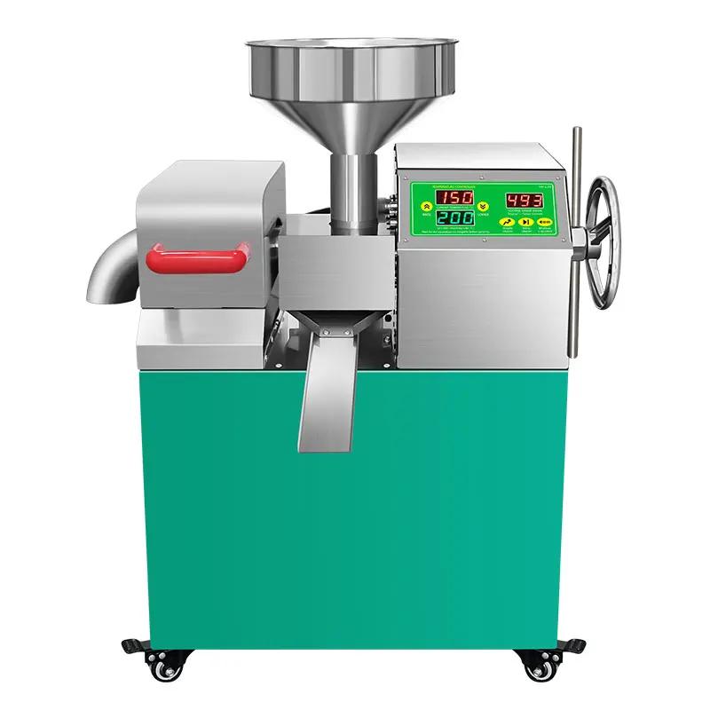New Arrival Automatic Stainless Steel Commercial Oil Press Machine Palm Oil Presser Sunflower Sesame Peanut Oil Pressers