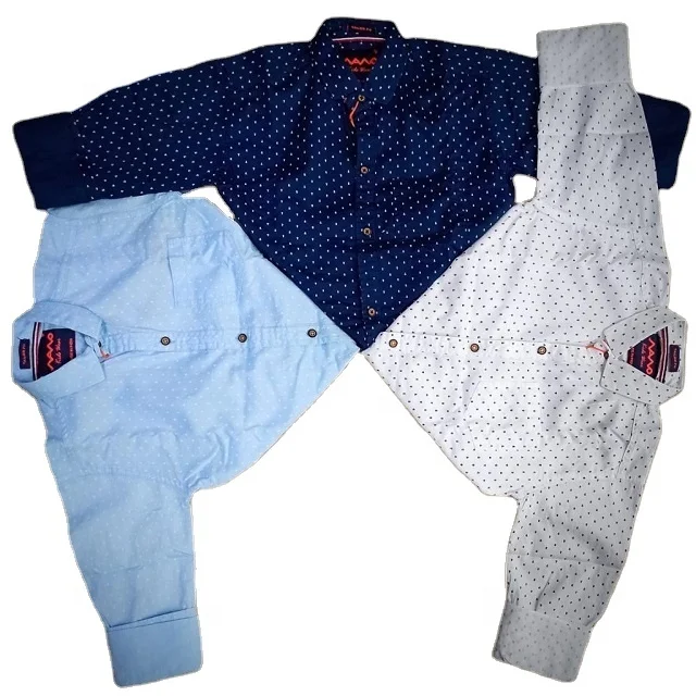 Best Quality Pure Cotton Print Design Boys Shirts