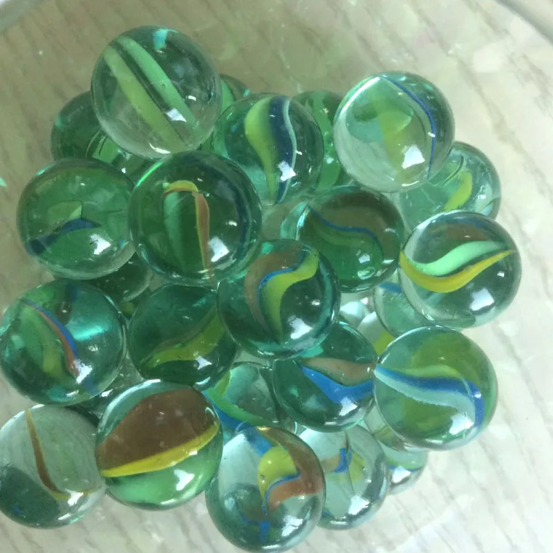 
Low price glass playing marbles 16mm colorful glass ball 