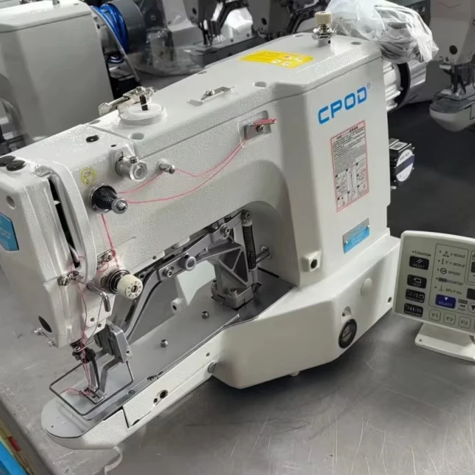 QK-430D Brother  stsytern Button System Clothing Machinery high speed electronic bar-tacking Industrial Sewing Machine