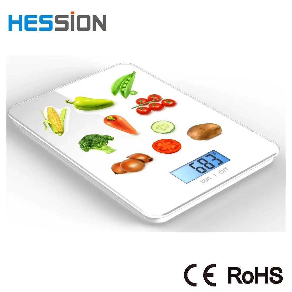 
Amazon hot sale Stainless Steel 11 lb 5 kg Multifunction Food Scale Digital Kitchen Scale 