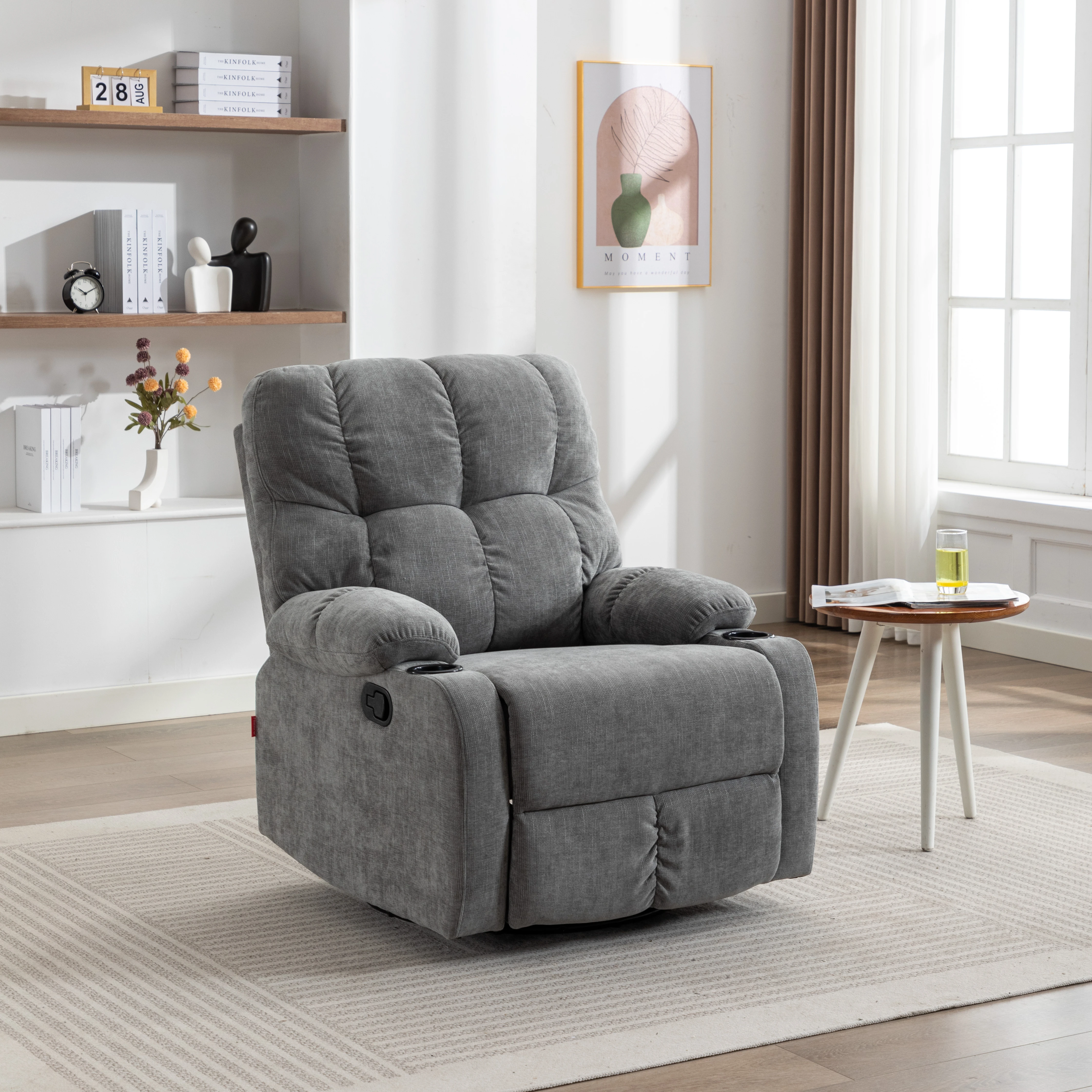 Casual and comfortable living room sofa reclining sofa recliner chair