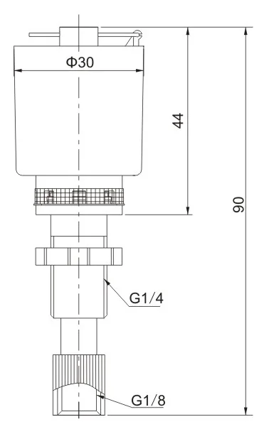 G3/8 Cheapest factory price Auto Drain Valve for Air Compressor NBJW JADV-300-GNS14