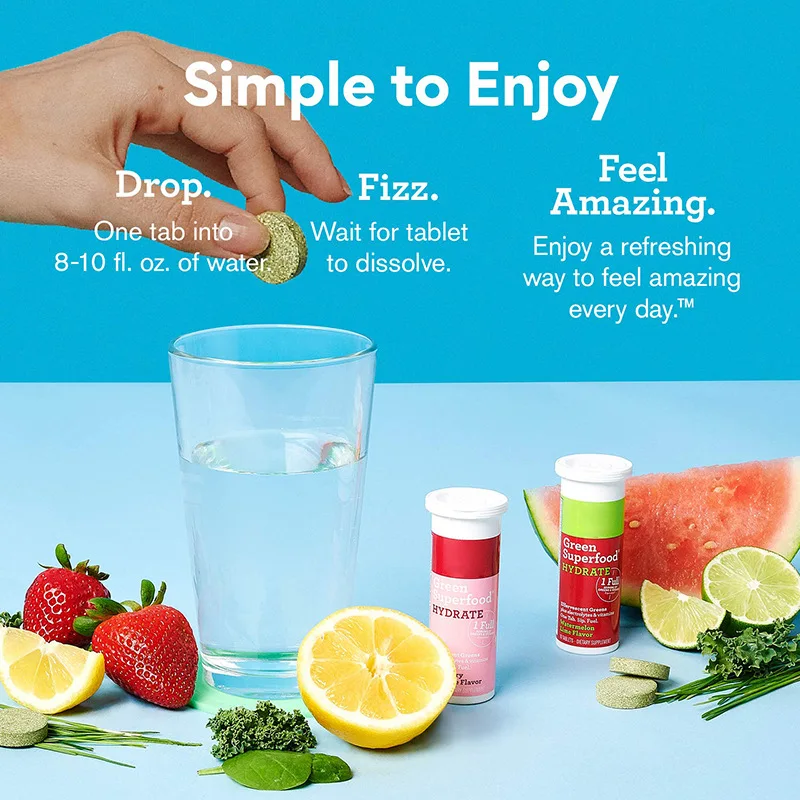 Factory OEM/ODM Variety Of Flavors Multiple Functions Vitamin Effervescent Tablets For Kids And Aldults