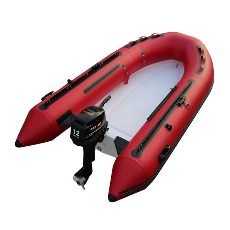 11 FT RIB330 inflatable rigid rib speed 3.3 m fiberglass hull yacht boat for leisure and fishing sports