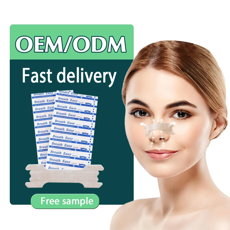 Disposable Nasal Strips Individual packaging Alleviate Rhinit/Cold Better Breath