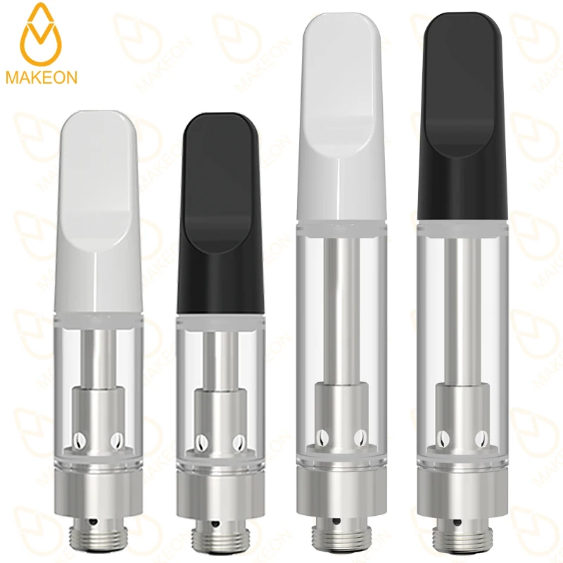 510 thread empty Cartridge screwed CC atomizer cartridges  Vape pen oem carts and packaging