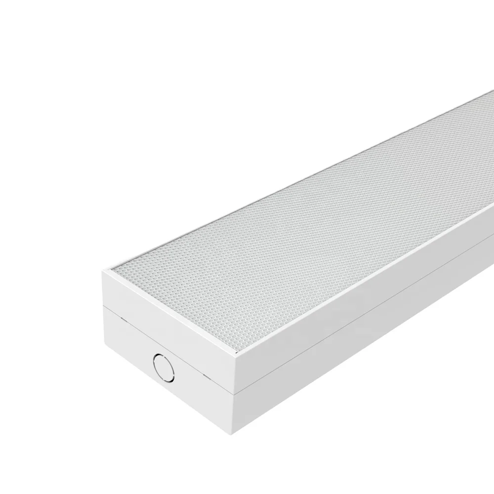 Holux Supermarket 1500mm 30w 40w Honeycomb Led Modern Pendant Linear Light Recessed Ceiling Led 50w Batten