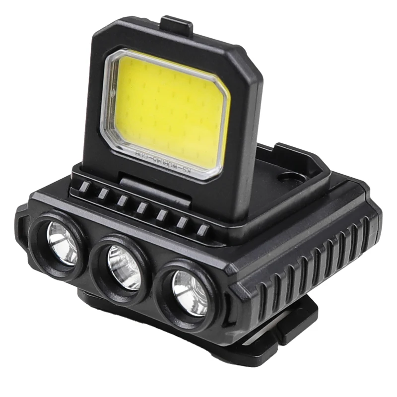 Headlamp Mini 5 Modes ABS Material 1*14500 Battery Rechargeable Headlight Cob Headlamp