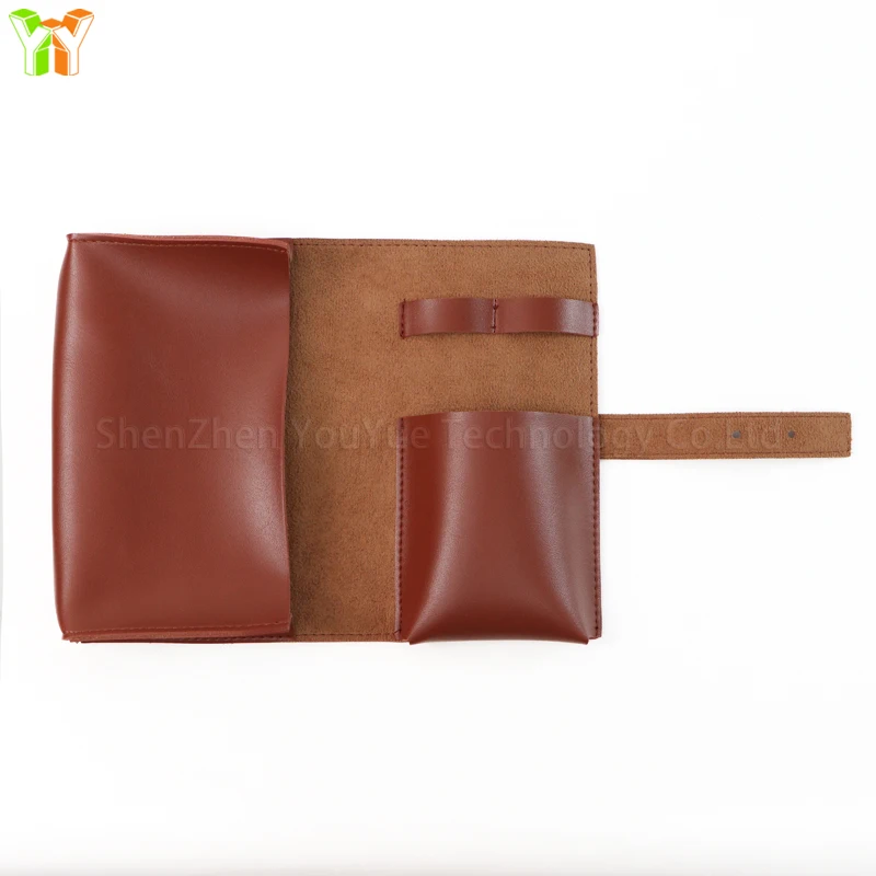 PU leather Cable Accessories Bag Organizer Bag for Cords USB Cables SD Cards Hard Drive Power Bank Holdere